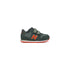 Sneakers verdi e rosse in similpelle e tessuto con chiusure in velcro New Balance 500, Brand, SKU s333000043, Immagine 0